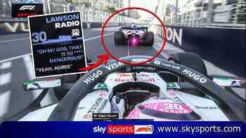 'That's SO dangerous!' | Hamilton avoids penalty for Lawson impeding