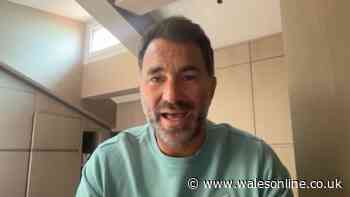 Eddie Hearn announces Joshua v Fury start time as Welsh boxer in line to fight