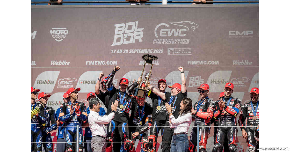 Bridgestone-Equipped BMW Motorrad World Endurance Team Crowned 2026 FIM EWC Champions