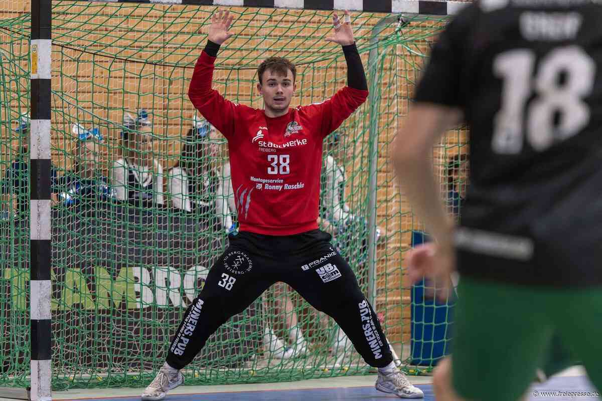 Freibergs neuer Handballtorwart packt aus: „Ich habe da ein, zwei Spieltagsrituale“