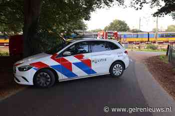 Aanrijding op spoorlijn legt treinverkeer stil, traumahelikopter opgeroepen