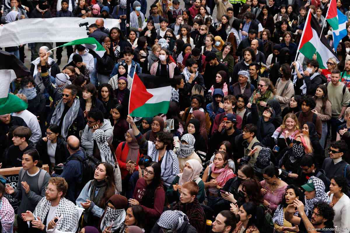 Students in London planning 'provocative' pro-Palestine march on October 7 anniversary