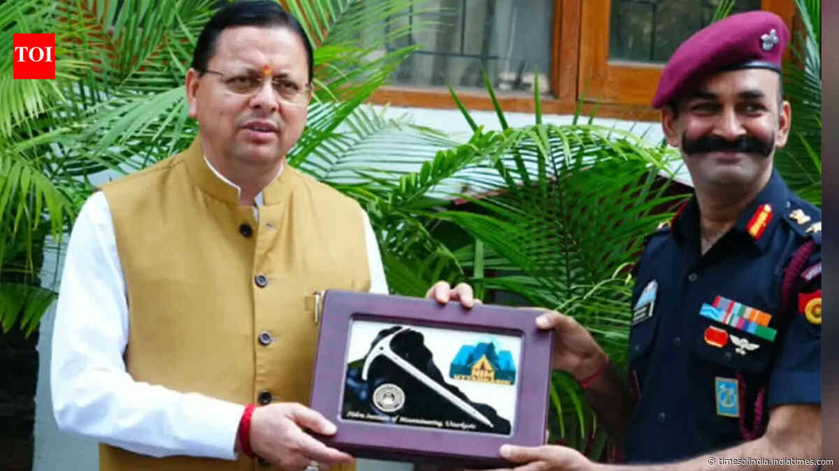Uttarakhand CM Dhami flags off 4 successful NIM mountaineering expeditions, lauds climbers' courage and team spirit