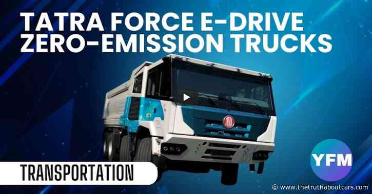 TATRA's FORCE e-DRIVE Zero-Emission Heavy-Duty Truck Built for Any Terrain