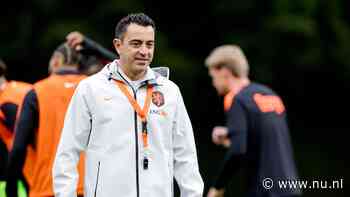Xavi vernieuwt niet bij Oranjedebuut en kiest vooral voor WK-gangers