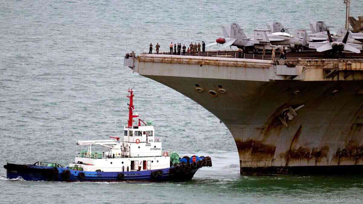 US-Flugzeugträger im Iran-Einsatz: Psychische Krise mit acht Suizidversuchen an Bord