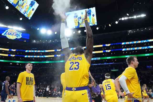 LeBron James Pays Tribute To Lakers’ Legendary PA Announcer Lawrence Tanter