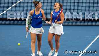 Italy recovers to beat China, reach Billie Jean King Cup semifinals