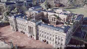 Footage gives sneak glimpse into life at Buckingham Palace in the winter — as all staff get gifts