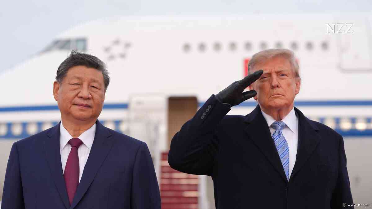 Gipfeltreffen der Rivalen: Donald Trump lobt die «grossartige Freundschaft» mit Xi Jinping, dieser spricht nüchterner von «Respekt»