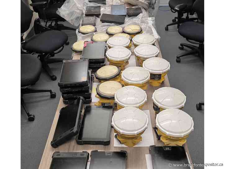 Brant County OPP recover $1 million in stolen construction equipment