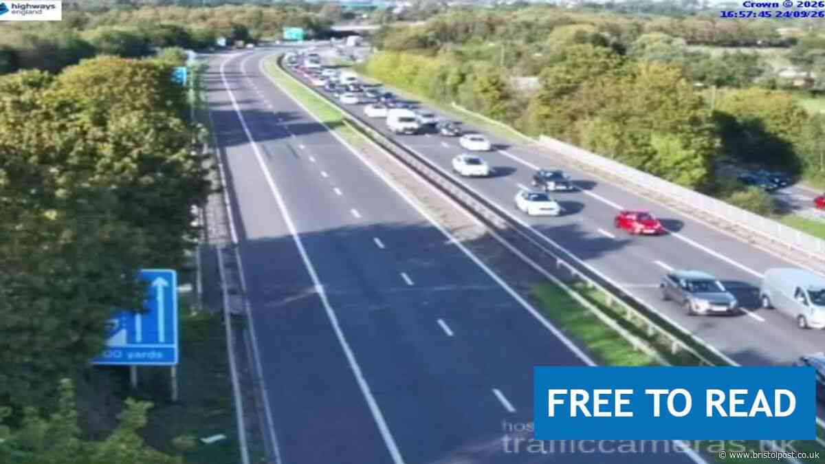 M32 chaos after rush hour crash