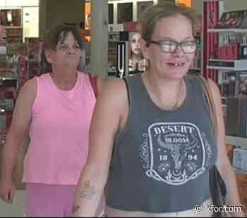 Midwest City PD seeks public assistance in identifying two in larceny investigation