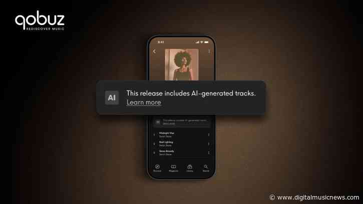 Qobuz Rolls Out a Tag to Flag AI-Generated Music