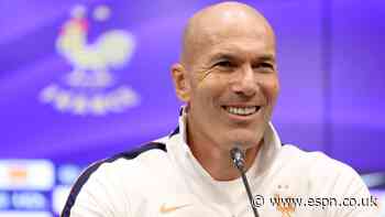 Zidane feeling 'immense emotion' ahead of debut as France coach