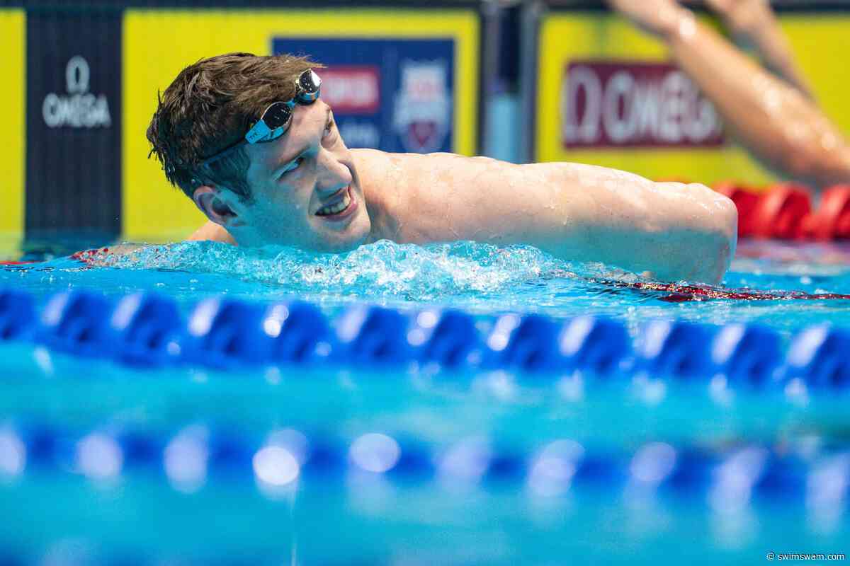 Hunter Armstrong Announces Professional Swimming Retirement, Focusing 100% on Enhanced Games