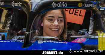 "Bester Tag meines Lebens": Jamie Chadwick testet Williams-F1-Auto