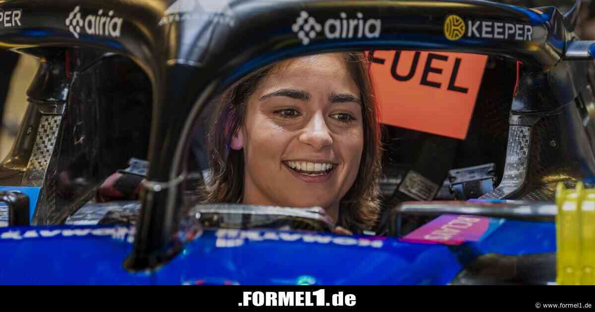 "Bester Tag meines Lebens": Jamie Chadwick testet Williams-F1-Auto