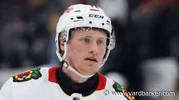 Blackhawks sign F Oliver Moore to 5-year deal