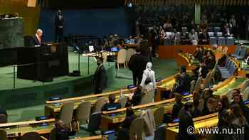 VN-zaal stroomt leeg bij start speech Netanyahu: 'Jullie zijn morele lafaards'