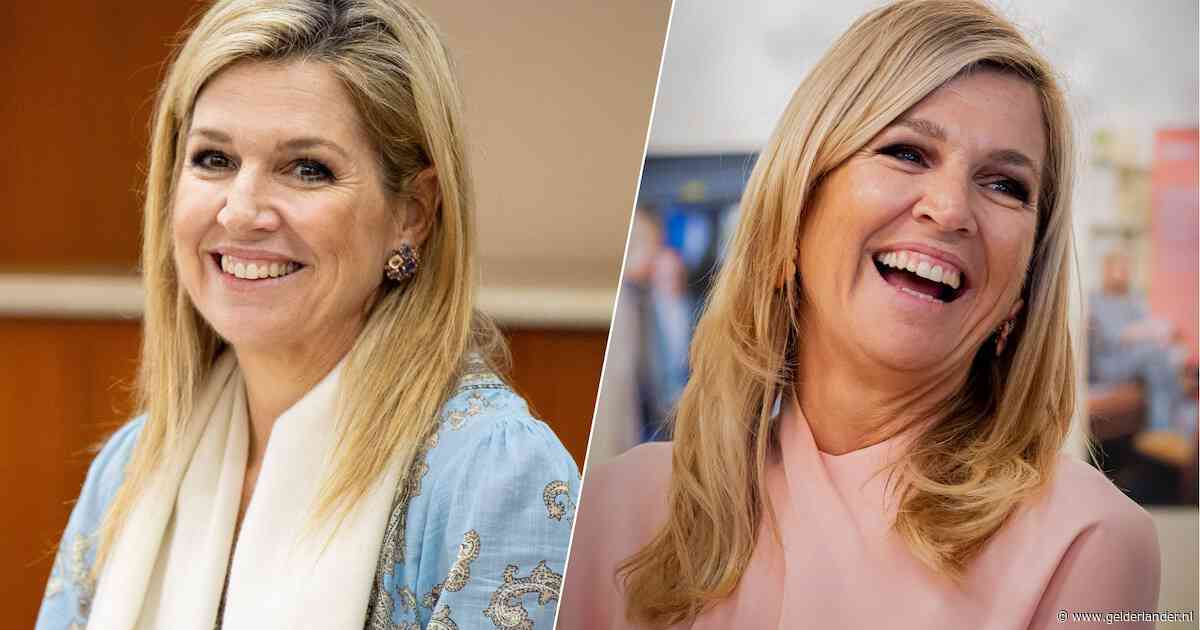 Sinds een week of drie ziet het haar van koningin Máxima er anders uit