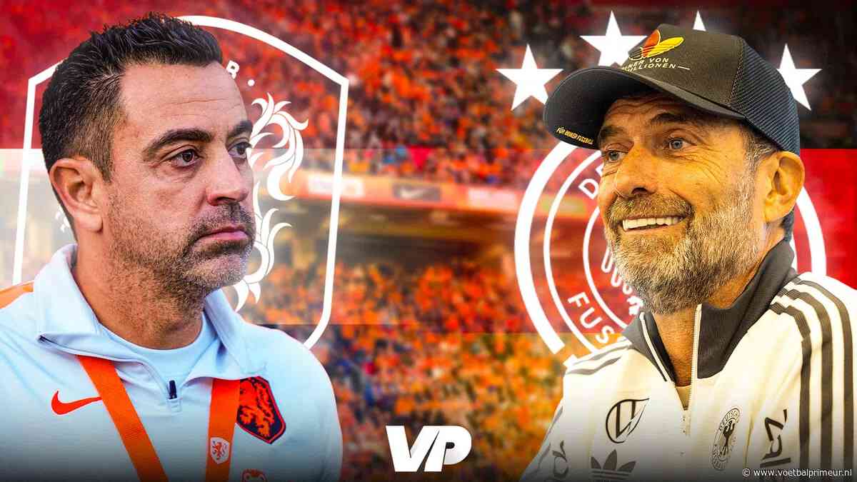 LIVE: Oranje met Xavi begonnen aan duel met Duitsland
