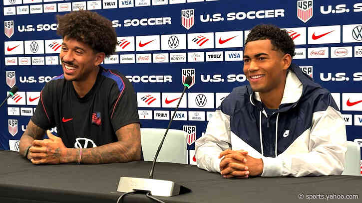 Chris Richards is Zavier Gozo's neighbor at Crystal Palace and now his guide through a first USMNT camp