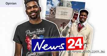 News24 merch sold using the face of pro-migrant influencer