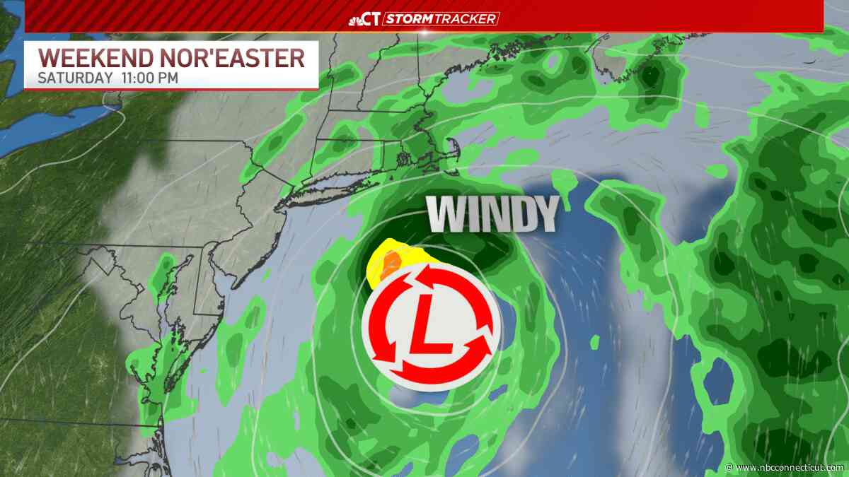 Day-by-day breakdown of nor'easter impacts expected Friday through Monday