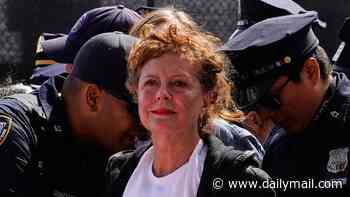 Susan Sarandon and other celebs ARRESTED at UN protest ahead of Israeli Prime Minister Benjamin Netanyahu's address