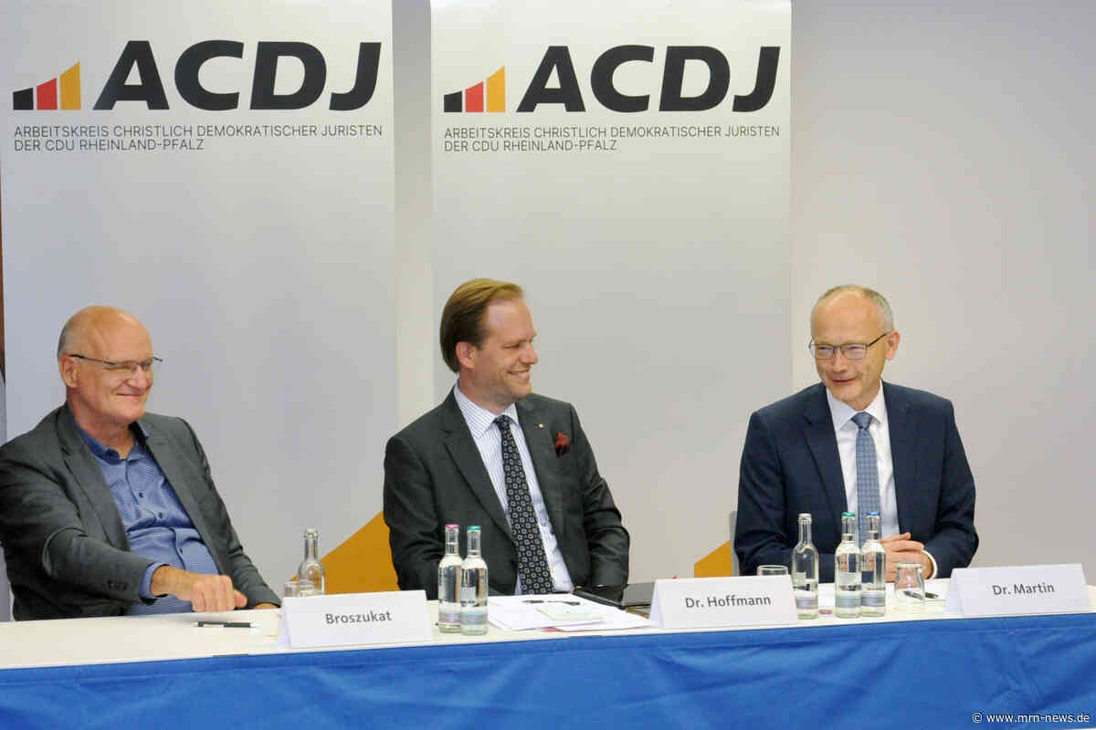 RLP – Dr. Hoffmann als ACDJ-Landesvorsitzender wiedergewählt