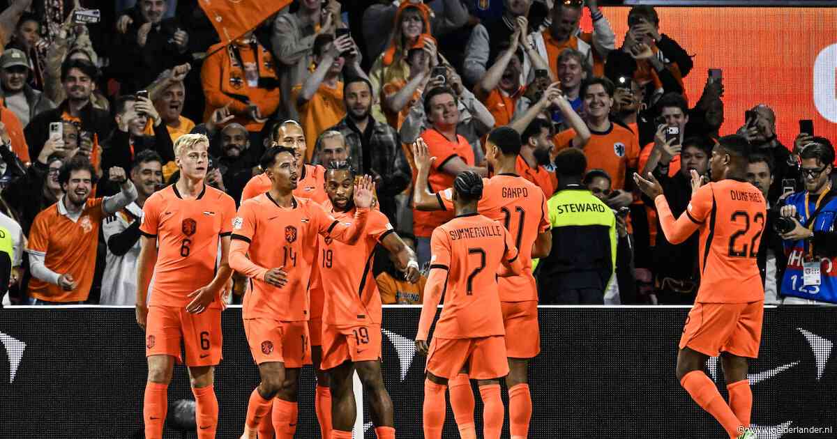 Van Dijk maakt eerste goal onder Xavi, maar treffer afgekeurd na lichte overtreding Brobbey op Ter Stegen