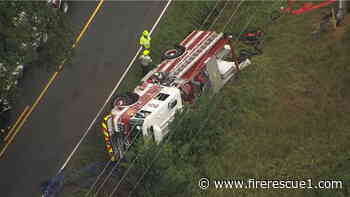 $950K N.C. fire engine overturns 3 days after entering service