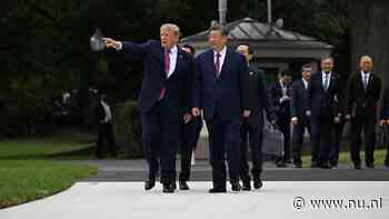 Trump prijst Chinese president Xi bij aankomst in Witte Huis