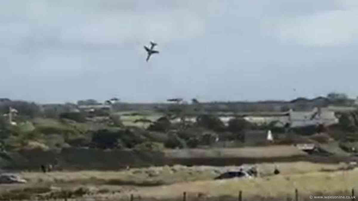 RAF jet crash was 'aimed' at field to avoid mass casualties
