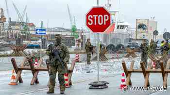 Militärübung "Red Storm Charlie": Bundeswehr trainiert in Hamburg die Bekämpfung von Drohnen