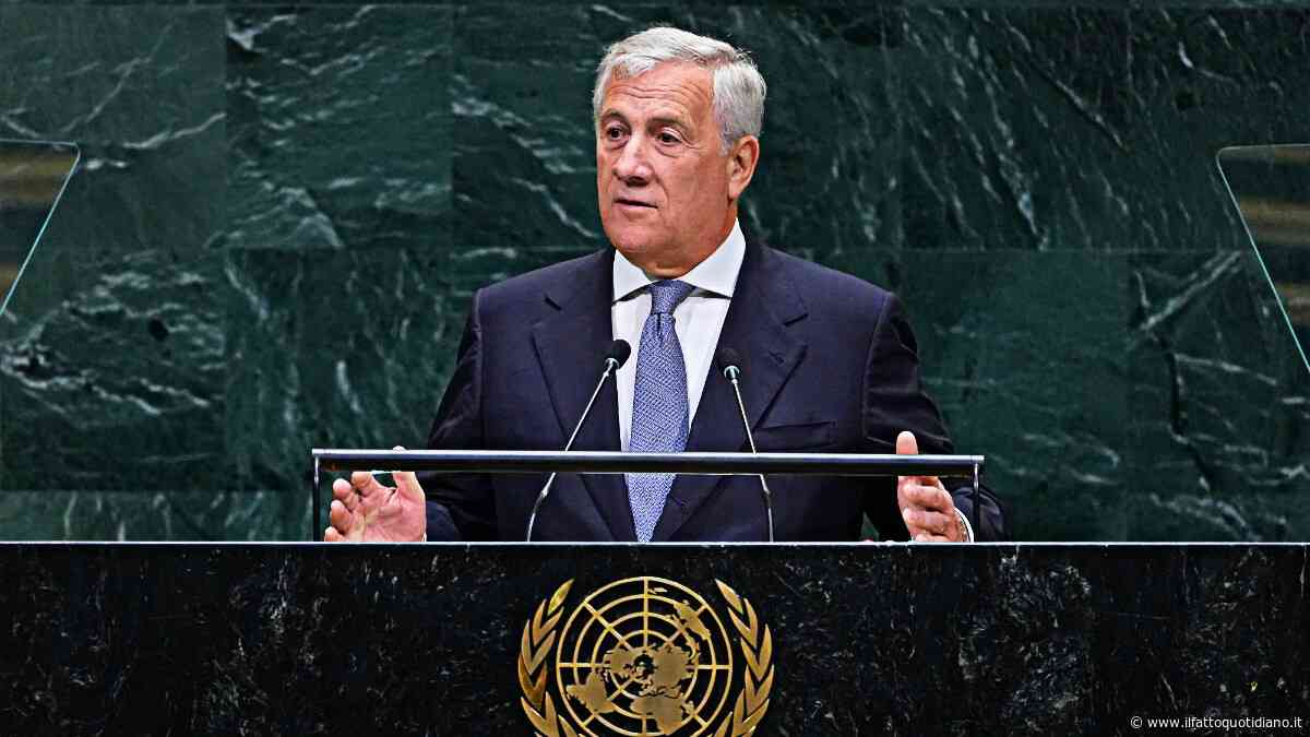 L’italian-english (molto poco british) del ministro Tajani al Consiglio di sicurezza Onu | il video