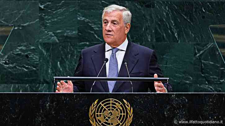 L’italian-english (molto poco british) del ministro Tajani al Consiglio di sicurezza Onu | il video