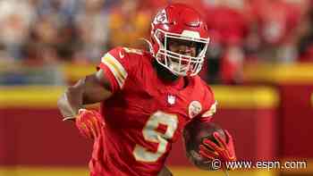 Chiefs aim to reduce RB Walker's workload 'a little bit'