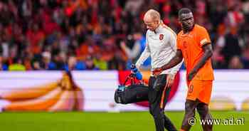 Domper voor Oranje: na Malen valt ook Brobbey geblesseerd uit en vergroot spitsenprobleem