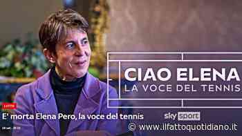 Morta Elena Pero, la voce del tennis italiano: aveva 60 anni