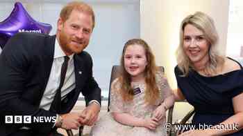 Prince Harry honours girl who defied all the odds