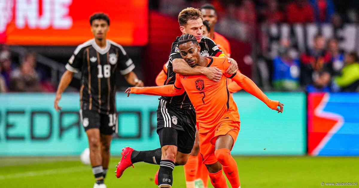 LIVE Nations League | Oranje op jacht naar gelijkmaker tegen Duitsland, Meerdink maakt debuut na uitvallen Brobbey