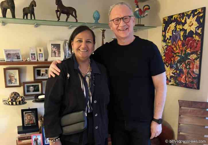 Dinorah Figuera visitó a Perkins Rocha y le informó sobre avances de la mesa de diálogo