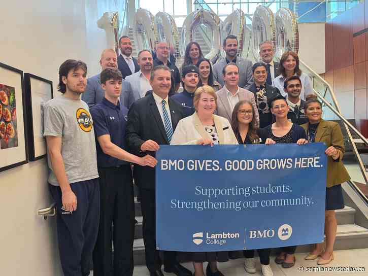 BMO pledges $1M to enhance student supports at Lambton College