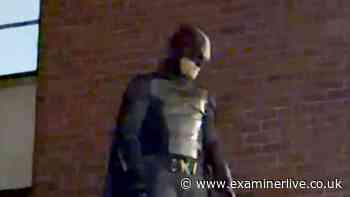 Real-life Batman chases down handbag thief through city centre streets on night out