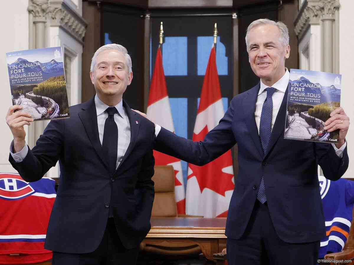 Carney will miss target for balancing operating budget, PBO says