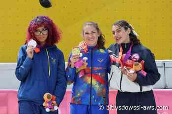 Venezolana Sabrina Baumgartner ganó oro en la escalada de velocidad de los Suramericanos