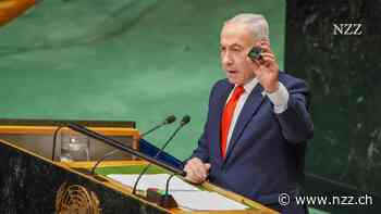 Netanyahu verteidigt Kriege an der Uno-Generaldebatte