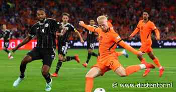 LIVE Nations League | Tijd dringt voor Oranje tegen Duitsland: Mexx Meerdink dicht bij gelijkmaker, ook Ruben van Bommel debuteert